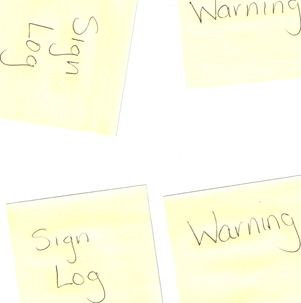 Warning